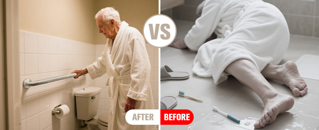 How to Use Grab Bars to Prevent Bathroom Slips and Falls