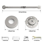 1.25'' Brushed Nickel Shower Grab Bars for Seniors