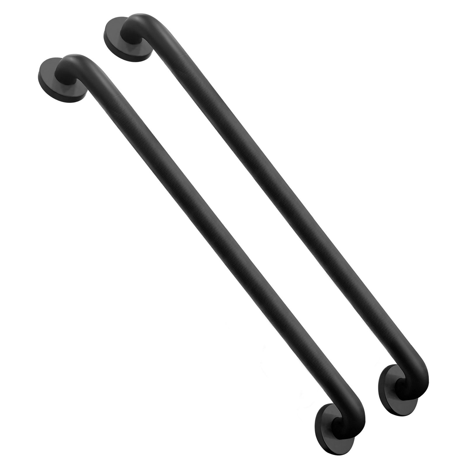 2 Pack Black ADA Grab Bars
