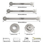 Grab Bar Bundle for ADA Compliance, Pack of 3 for Commercial & Residential Restrooms
