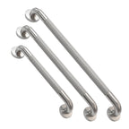 Grab Bar Bundle for ADA Compliance, Pack of 3 for Commercial & Residential Restrooms