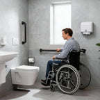 1.25'' Stainless Steel Safety Grab Bars for Bathtub and Showers with Knurled Grip