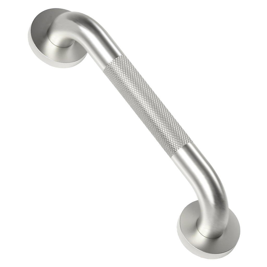 1'' Brushed Nickel Shower Grab Bars for Seniors