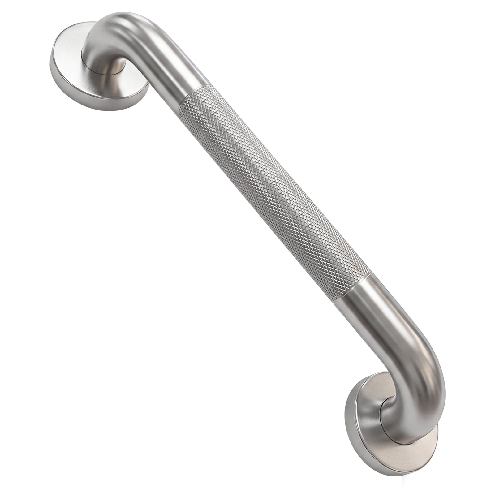 1.25'' Brushed Nickel Shower Grab Bars for Seniors