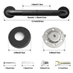 2 Pack 1.25'' Stainless Steel Safety Grab Bars for Bathtub and Showers with Knurled Grip