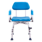 Sliding Tub Transfer Bench with 360° Swivel Seat