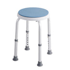 Adjustable 360° Swivel Shower Chair with Non-Slip Feet