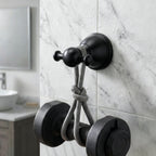 Double Robe Hook for Bathroom, Wall Mounted Towel Hook and Bathrobe Hook, Metal Bathroom Hooks