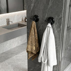 Single Robe Hook for Bathroom, Wall Mounted Towel Hook for Bath Towels and Bathrobes