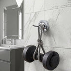 Single Robe Hook for Bathroom, Wall Mounted Towel Hook for Bath Towels and Bathrobes