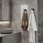 Heavy Duty Wall Hook, Wall Mounted Utility Hook for Bathroom Towels, Robes, Coats and Bags