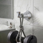 Heavy Duty Wall Hook, Wall Mounted Utility Hook for Bathroom Towels, Robes, Coats and Bags