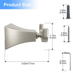 Bathroom Robe Hook, Contemporary Wall Mounted Towel Hook with Hidden Mounting Hardware