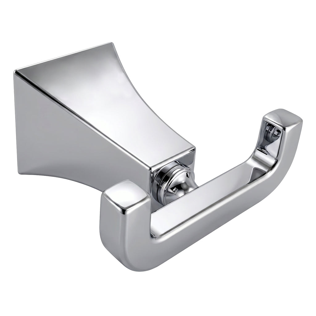 Bathroom Robe Hook, Contemporary Wall Mounted Towel Hook with Hidden Mounting Hardware