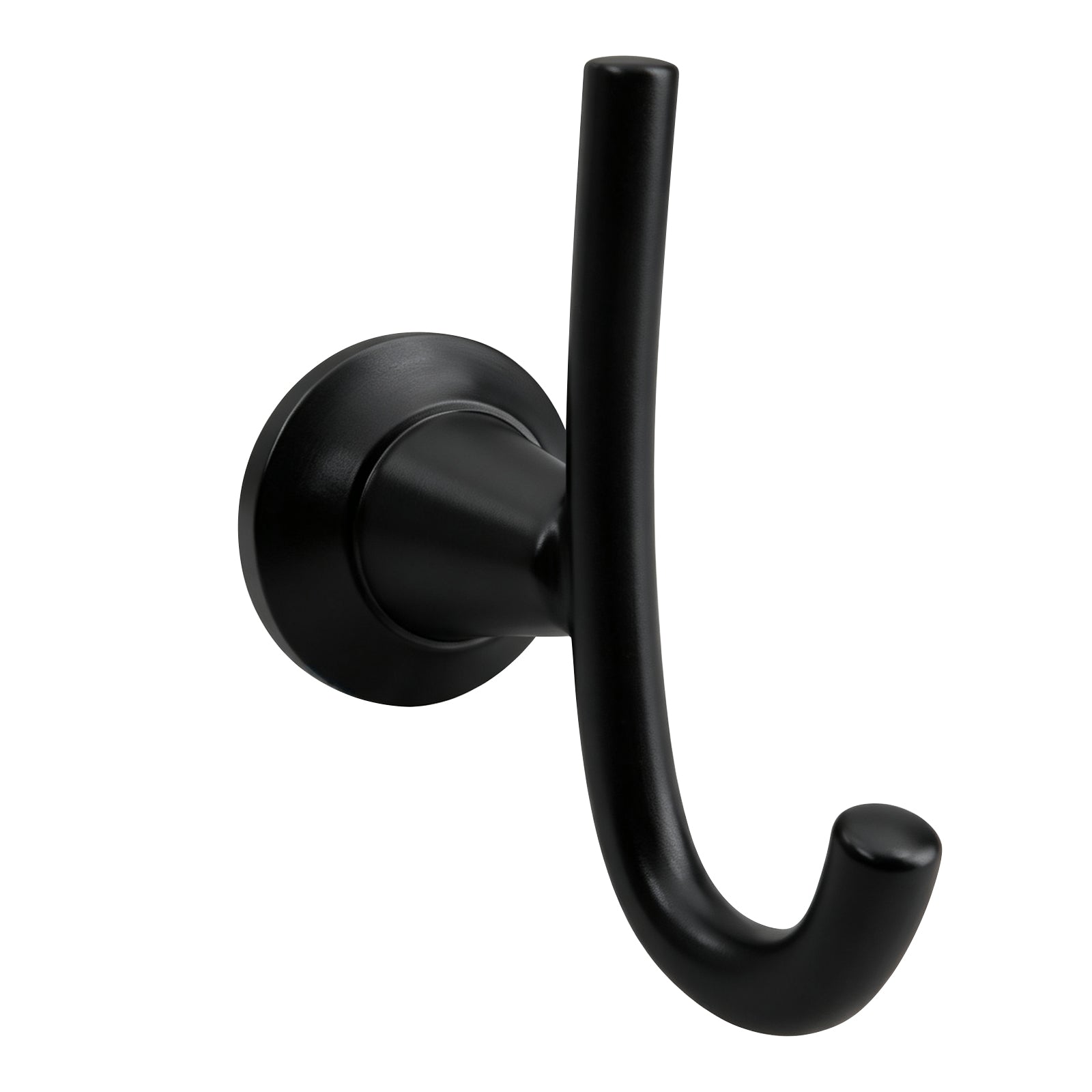 Wall Mounted Coat Hook, Bathroom Robe Hook for Towels and Clothing, Metal Utility Hook for Closet, Bedroom, Entryway