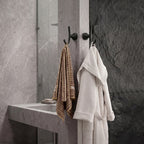 Wall Mounted Coat Hook, Bathroom Robe Hook for Towels and Clothing, Metal Utility Hook for Closet, Bedroom, Entryway