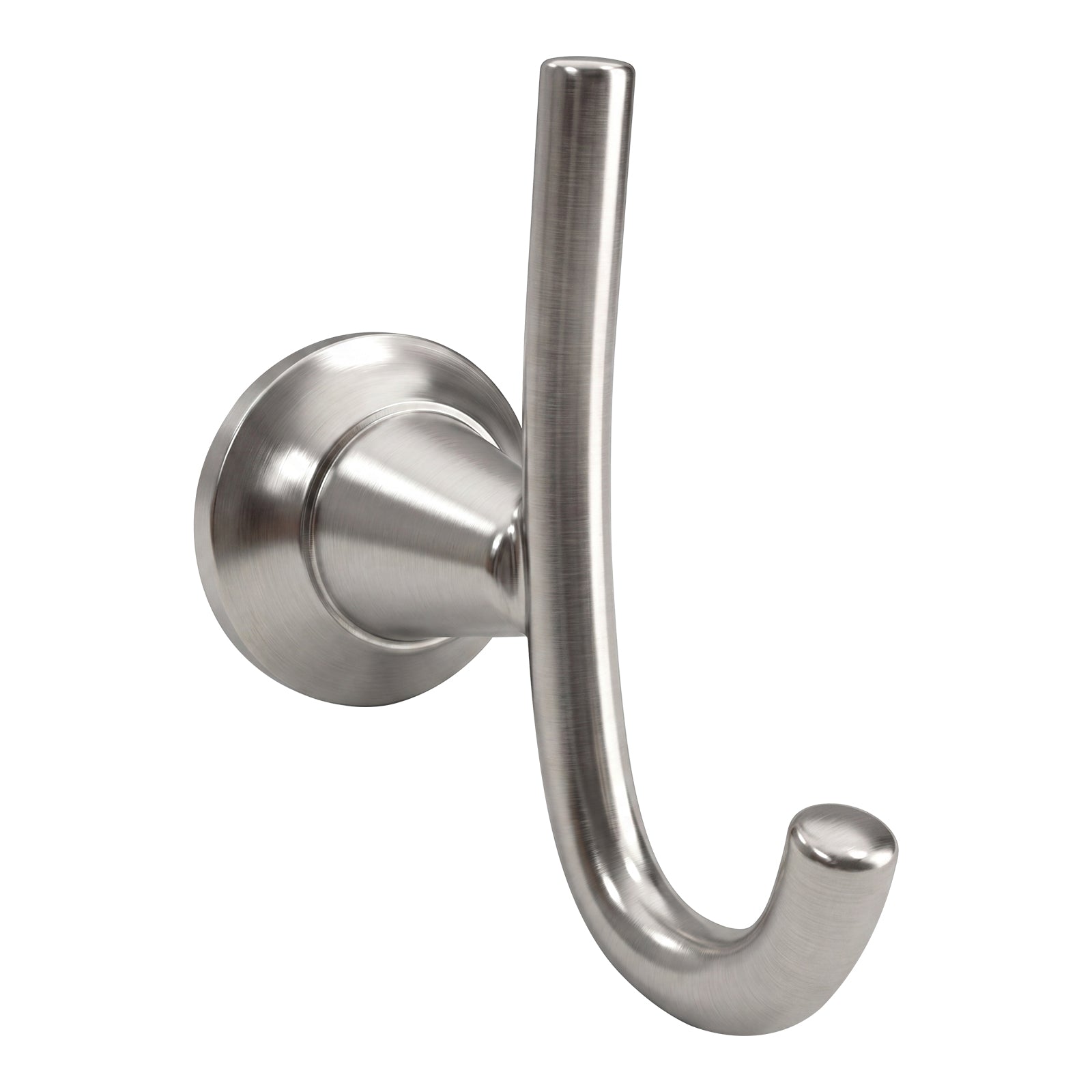 Wall Mounted Coat Hook, Bathroom Robe Hook for Towels and Clothing, Metal Utility Hook for Closet, Bedroom, Entryway