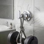 Minimalist Bathroom Towel Hook, Wall Mounted Robe Hook for Towels and Bathrobes,