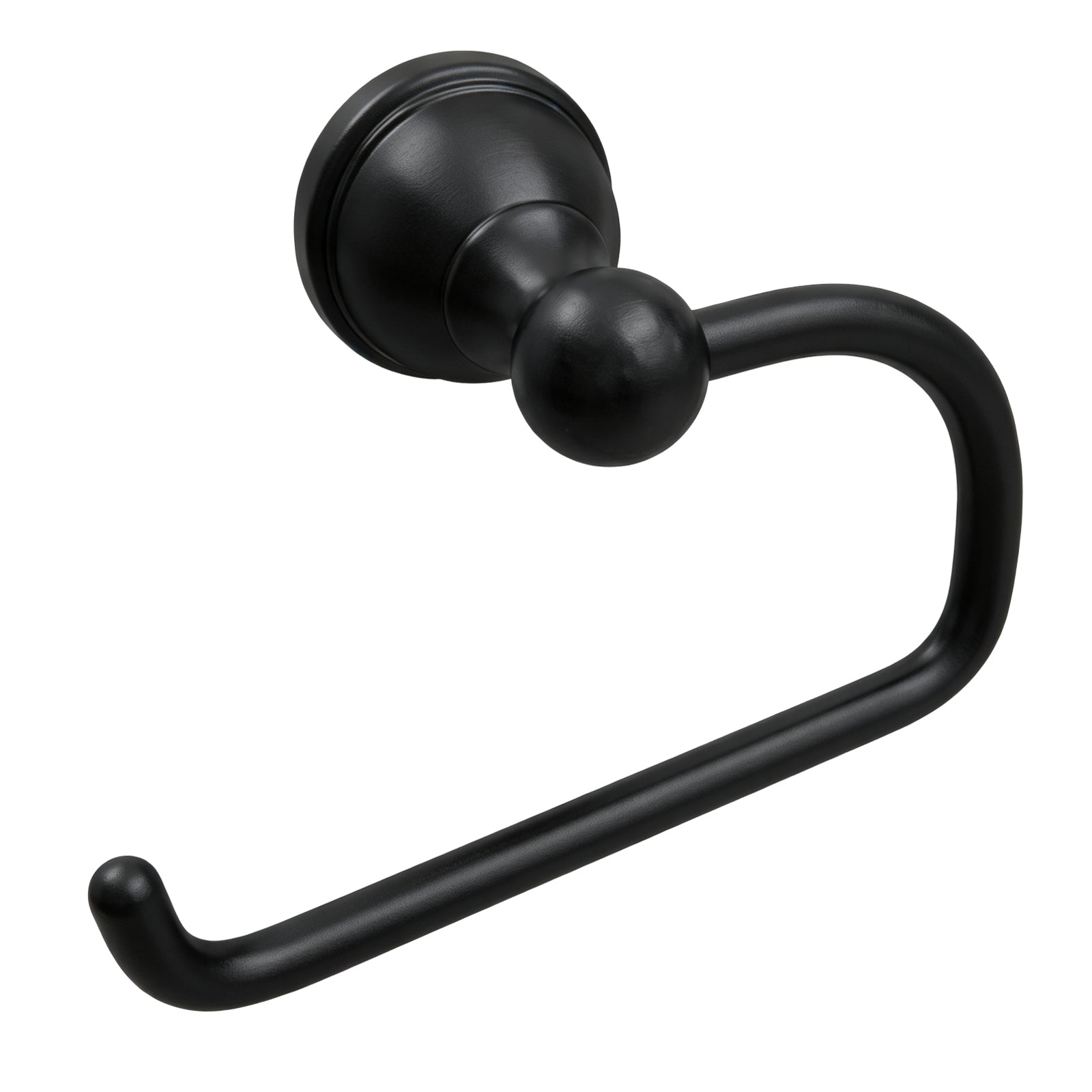 Wall Mounted Toilet Paper Holder, Modern Bathroom Tissue Roll Holder with Open End Design