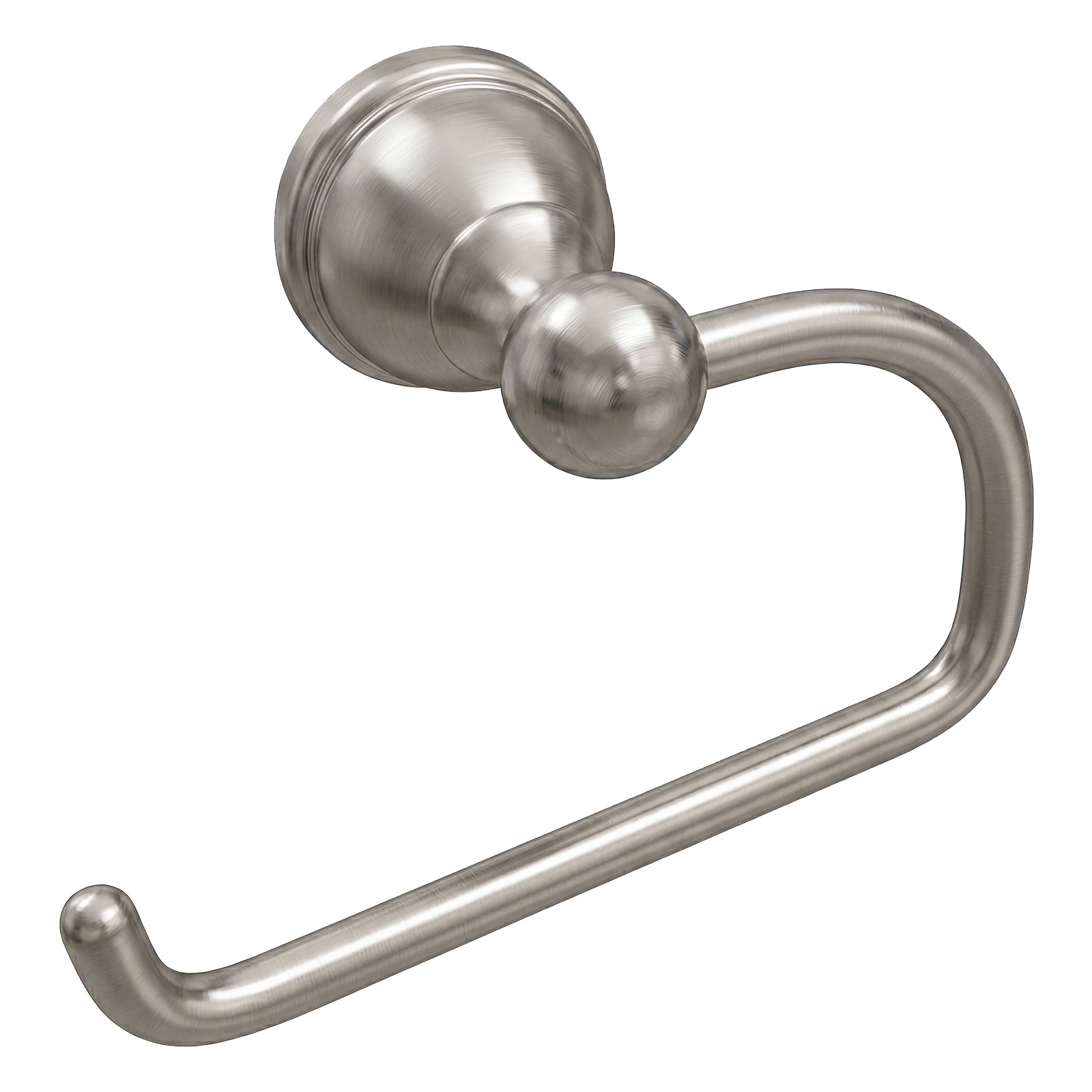 Wall Mounted Toilet Paper Holder, Modern Bathroom Tissue Roll Holder with Open End Design