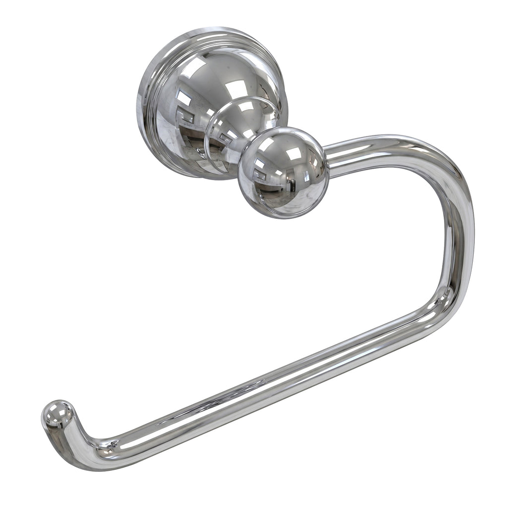 Wall Mounted Toilet Paper Holder, Modern Bathroom Tissue Roll Holder with Open End Design