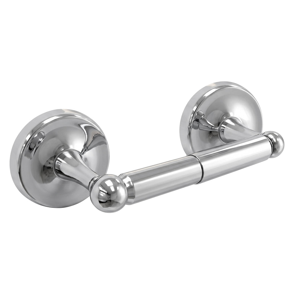 Wall Mounted Toilet Paper Holder, Bathroom Tissue Roll Holder with Double Post Design