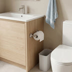 Wall Mounted Toilet Paper Holder, Bathroom Tissue Roll Holder with Double Post Design