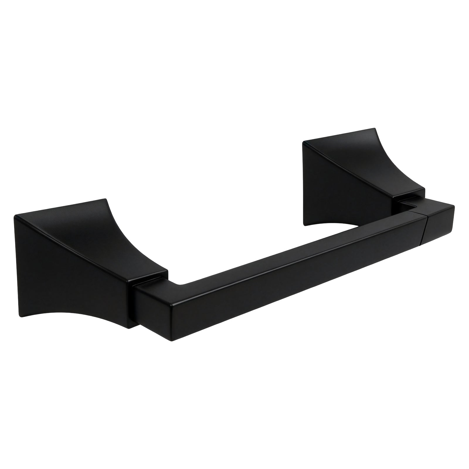 Wall Mounted Toilet Paper Holder, Modern Bathroom Tissue Roll Holder with Open End Design