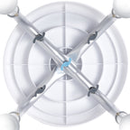 Adjustable 360° Swivel Shower Chair with Non-Slip Feet