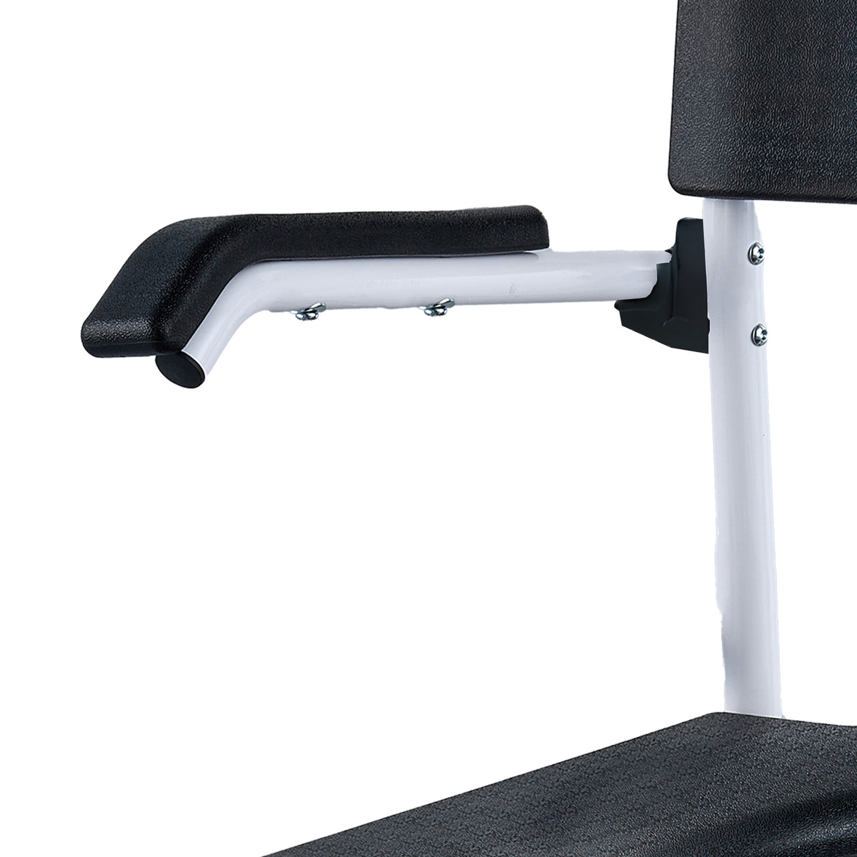 4-in-1 Shower Commode Wheelchair with Locking Wheels