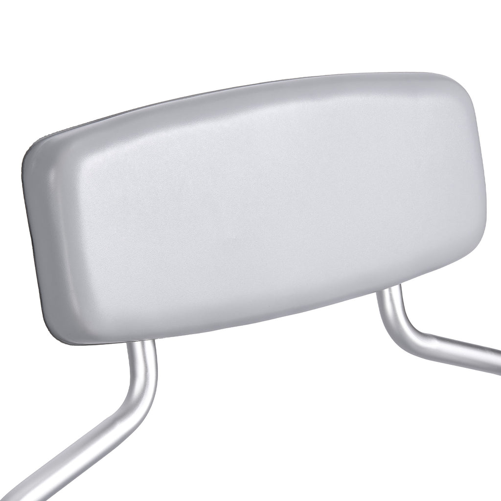 Adjustable 4-in-1 Bedside Commode Chair with Padded Seat & Backrest