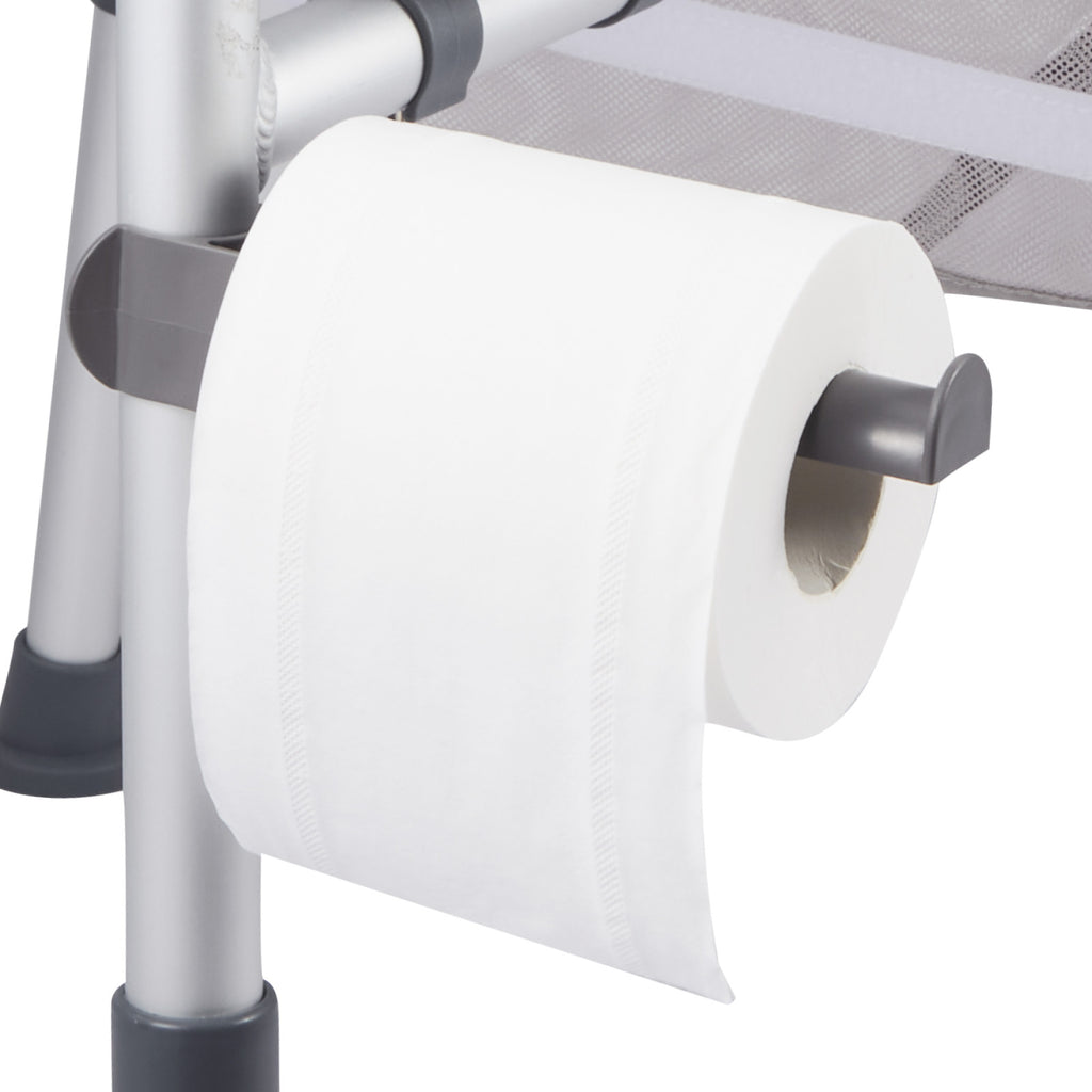 Adjustable 4-in-1 Toilet Safety Frame with Padded Seat