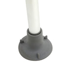 Adjustable Toilet Safety Rails with Padded Armrests