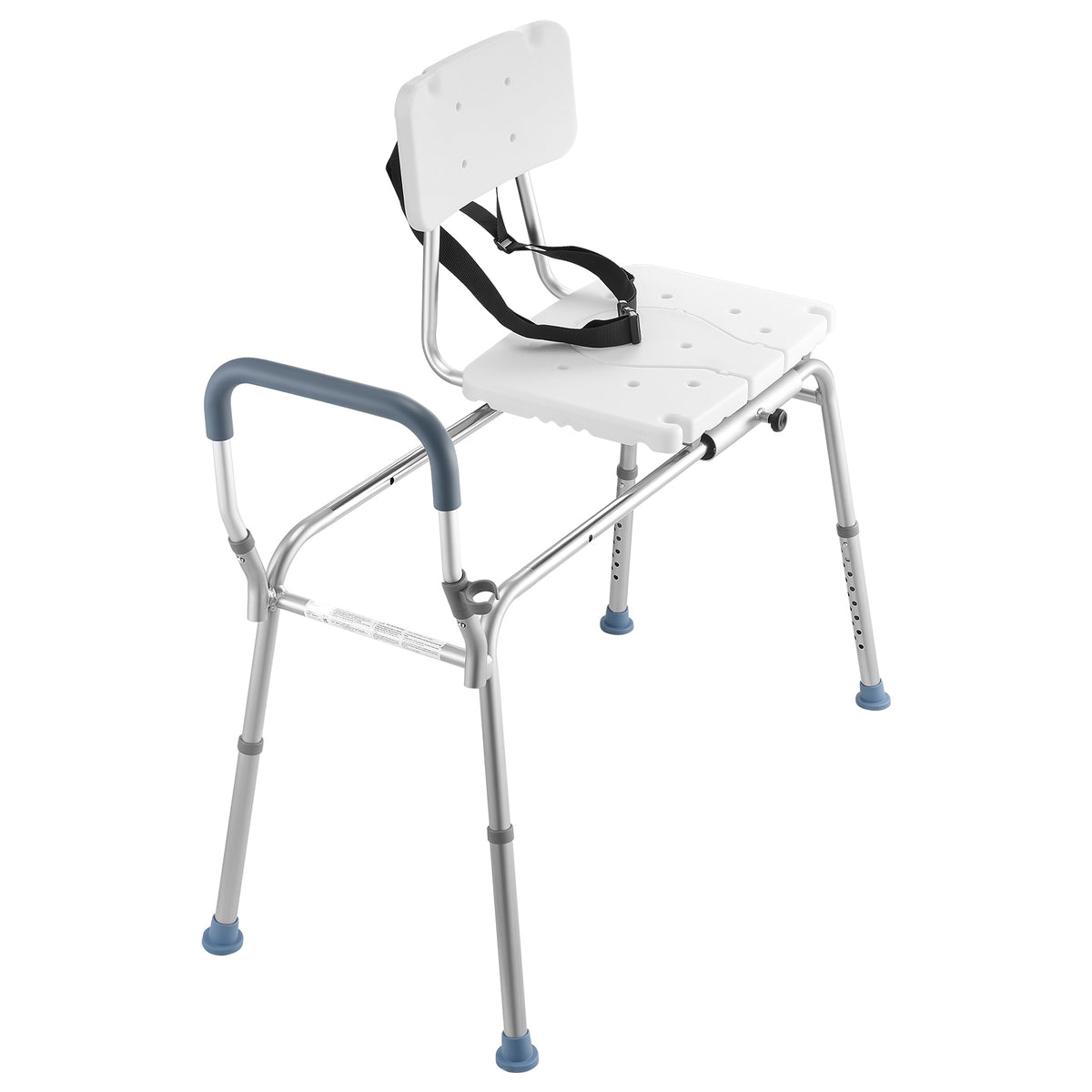 Sliding Tub Transfer Bench with Arms & Backrest