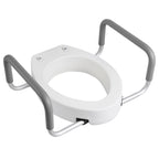 3.5-Inch Raised Toilet Seat with Padded Arms