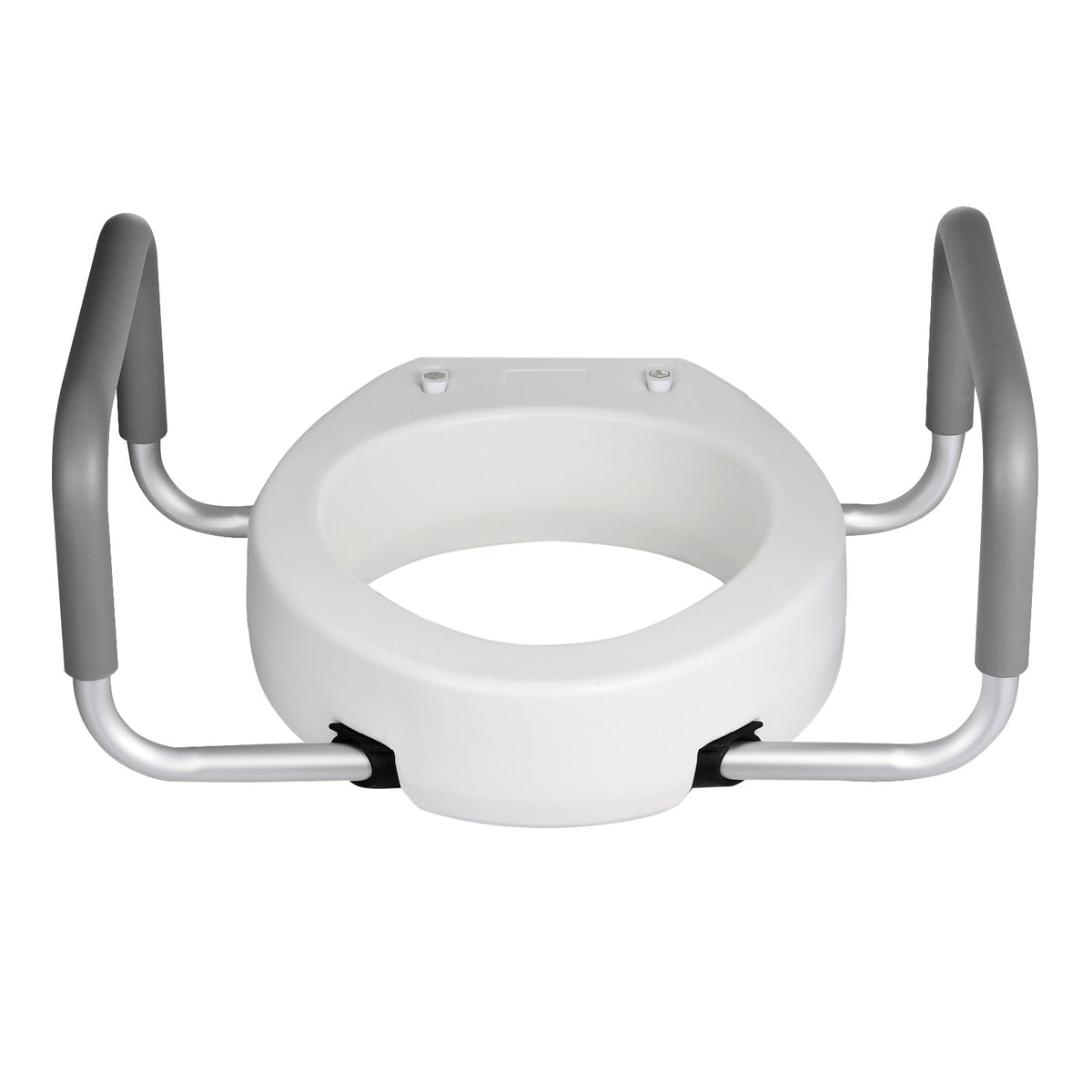 3.5-Inch Raised Toilet Seat with Padded Arms