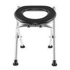 Portable Camping Toilet with Folding Frame