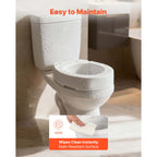 3.5-Inch Lift Raised Toilet Seat Riser