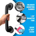 1.25'' Stainless Steel Safety Grab Bars for Bathtub and Showers with Knurled Grip